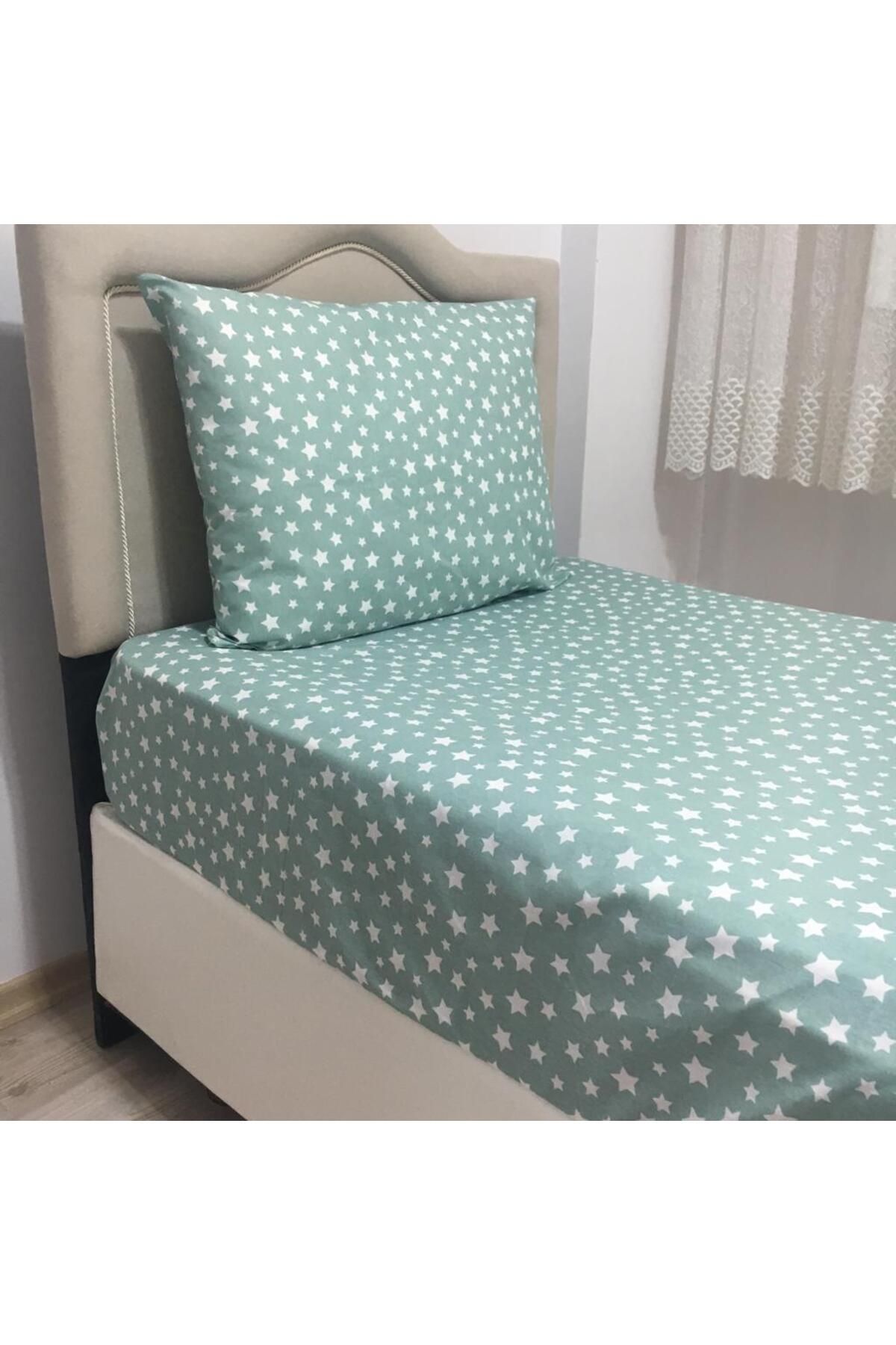 Çift%20Kişilik%20Ranforce%20Dokuma%20Nevresim%20Takımı%20Yeşil